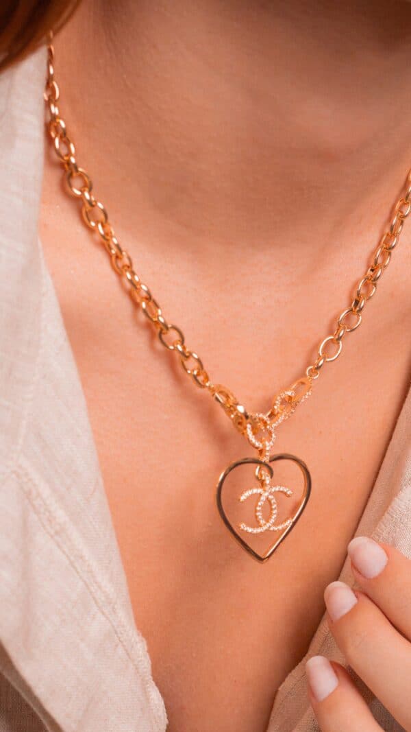 Heart Necklace - Gold Plated