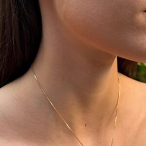 Heart Earring and Necklace Set - Gold Plated